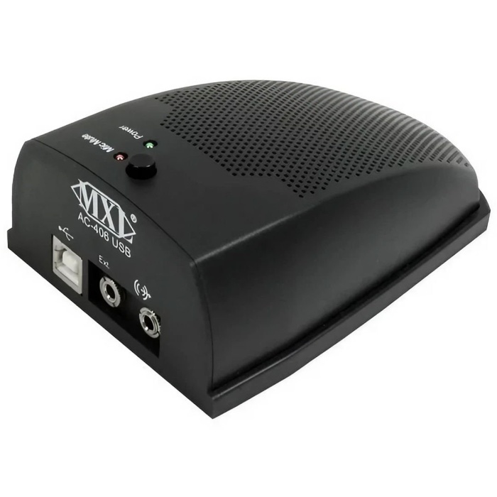 MXL Microphones 01 0073 AC-406 USB Masaüstü Konferans Mikrofonu | Kişisel Konferans Hoparlör/Mikrofon